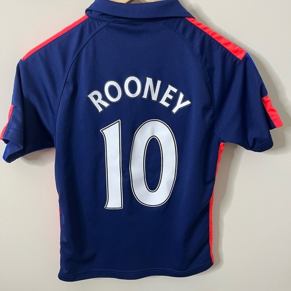 Manchester United Rooney 10 Size Youth Jersey Medium Runs Small - Picture 2 of 6